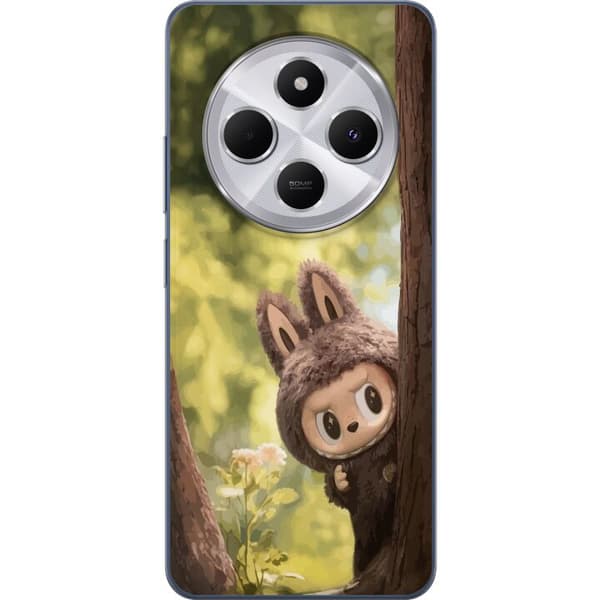 Xiaomi Redmi 14C Gennemsigtig cover Labubu Graffiti Vibes – Gadekunst i monsterform