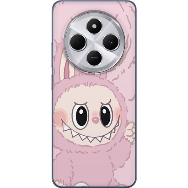 Xiaomi Redmi 14C Gennemsigtig cover Labubu Floral Freak