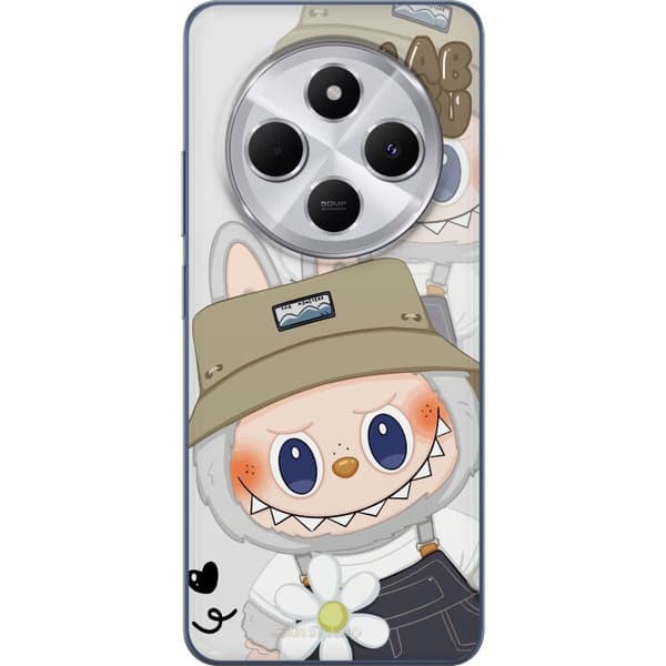 Xiaomi Redmi 14C Gennemsigtig cover Labubu Minimal Mood - Enkel og stilren monsterdesign