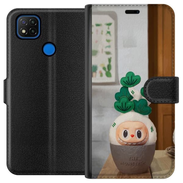 Xiaomi Redmi 9C Plånboksfodral THE MONSTERS Naughty Plants