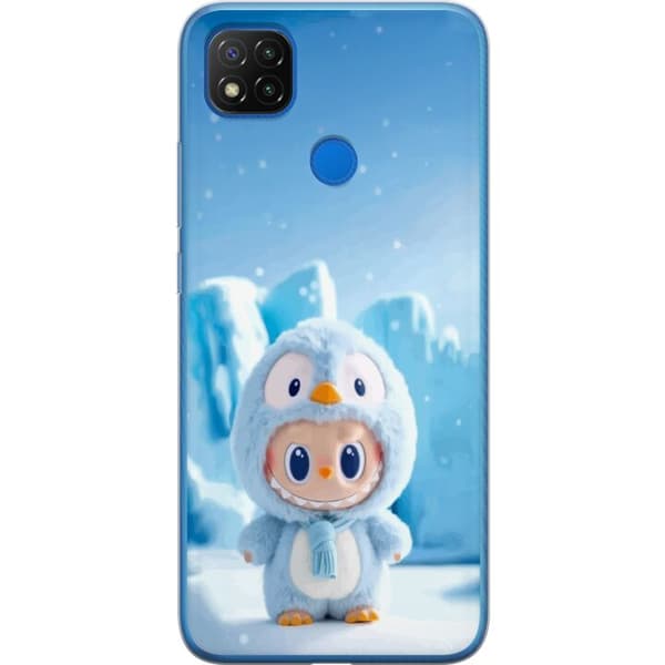 Xiaomi Redmi 9C Gjennomsiktig deksel svart ridder fortnite