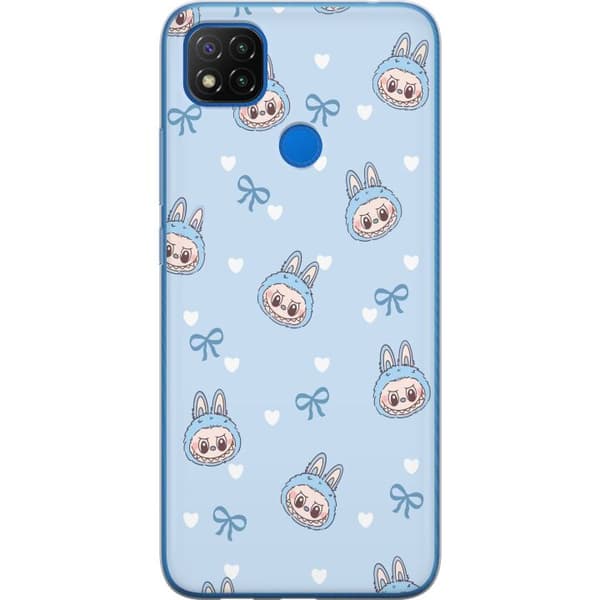 Xiaomi Redmi 9C NFC Läpinäkyvä kuori Labubu Tuli Henki