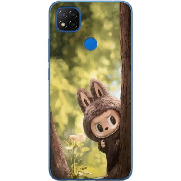 Xiaomi Redmi 9C NFC Gjennomsiktig deksel Labubu Graffiti Vibes – Gatukunst i Monsterform