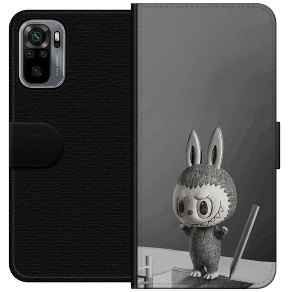Xiaomi Redmi Note 10S Lompakkokotelo Pop Mart MEGA LABUBU LABUBU Sketch 1000%