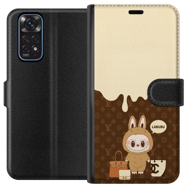 Xiaomi Redmi Note 11 Lommeboketui Labubu Blue Chill - Blå toner og fredelig uttrykk