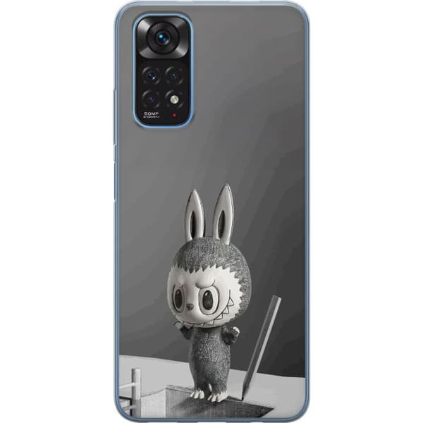 Xiaomi Redmi Note 11 Gjennomsiktig deksel Pop Mart MEGA LABUBU LABUBU Sketch 1000%
