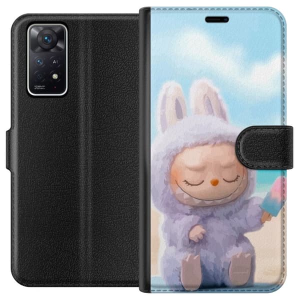 Xiaomi Redmi Note 11 Pro 5G Lommeboketui Labubu Pink Stemning