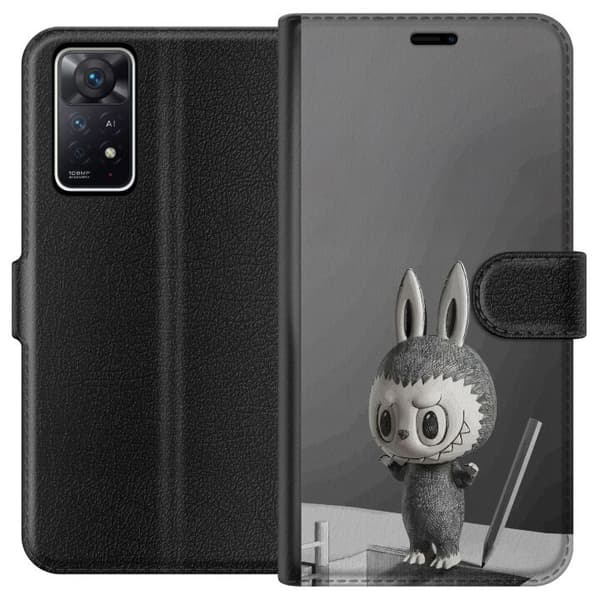 Xiaomi Redmi Note 11 Pro 5G Tegnebogsetui Pop Mart MEGA LABUBU LABUBU Sketch 1000%