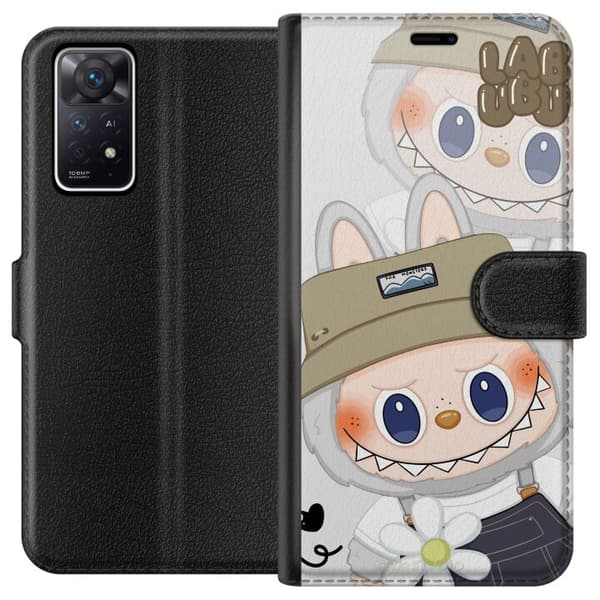 Xiaomi Redmi Note 11 Pro 5G Lommeboketui Labubu Minimal Mood - Enkel og stilig monsterdesign