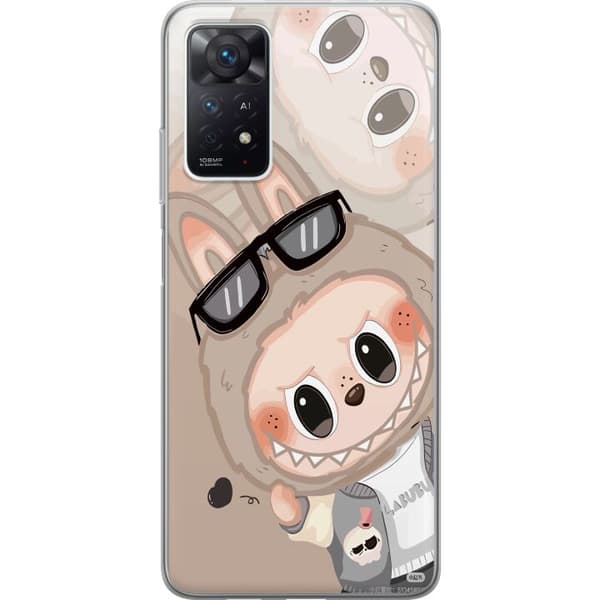 Xiaomi Redmi Note 11 Pro 5G Gjennomsiktig deksel Labubu Rainbow Chaos