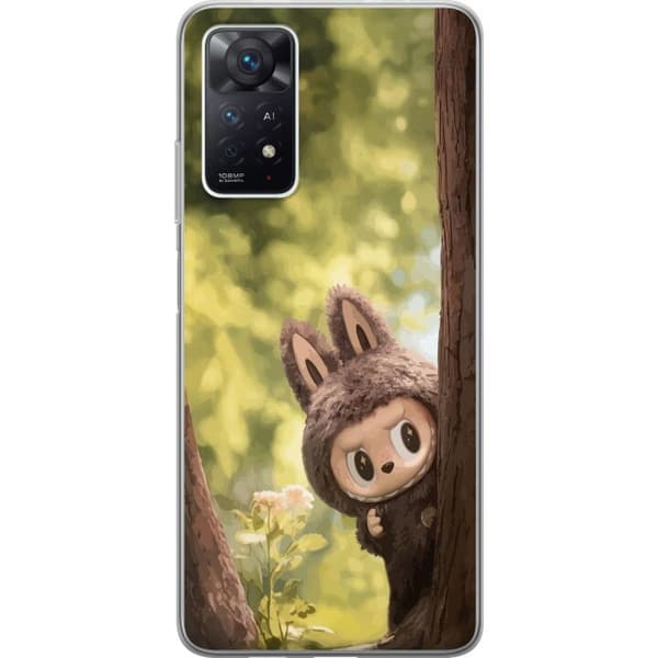 Xiaomi Redmi Note 11 Pro 5G Gjennomsiktig deksel Labubu Graffiti Vibes – Gatukunst i Monsterform