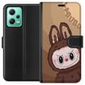 Miniatyrbilde 1 av 3: Xiaomi Redmi Note 12 Lommeboketui Labubu Sky Kosebamse - Hvit og Blå Design med Søt Stil