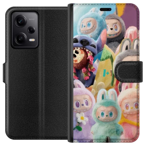 Xiaomi Redmi Note 12 Pro Plånboksfodral big into energy labubu