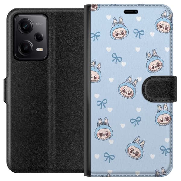Xiaomi Redmi Note 12 Pro Tegnebogsetui Labubu Ildånd