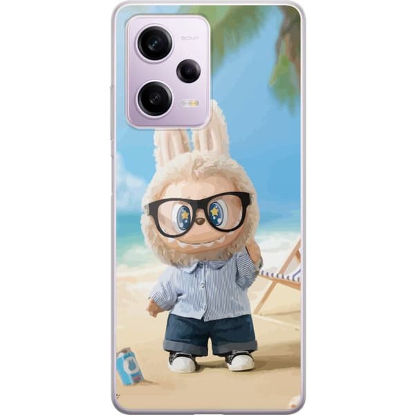 Xiaomi Redmi Note 12 Pro Gennemsigtig cover Labubu Mørke Drømme
