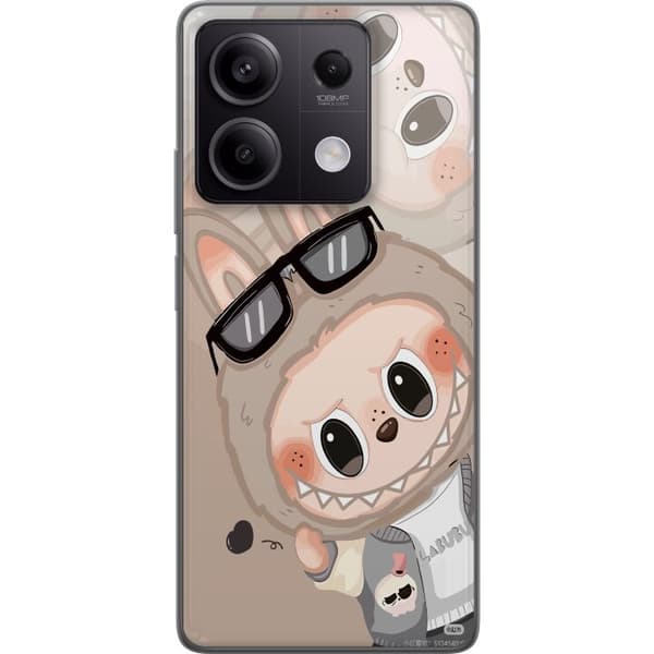 Xiaomi Redmi Note 13 Gennemsigtig cover Labubu Rainbow Chaos