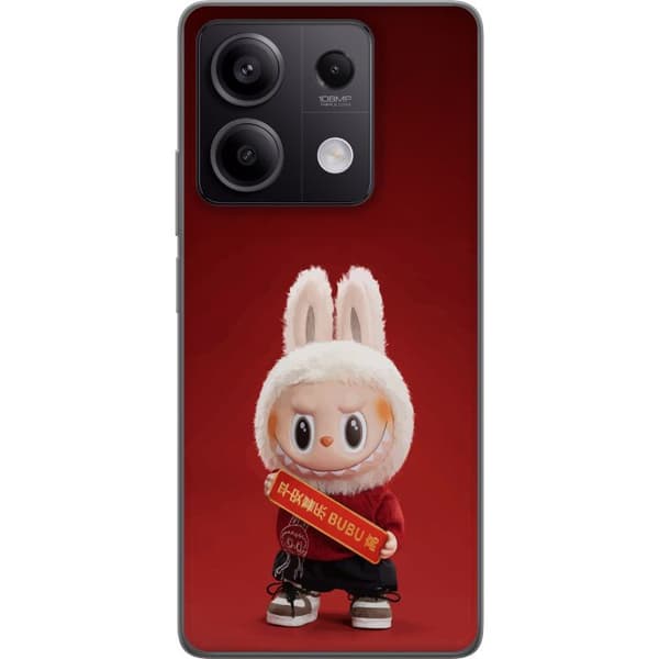 Xiaomi Redmi Note 13 Pro Läpinäkyvä kuori Pop Mart The Monsters Labubu Onnea Vinyl Nukke