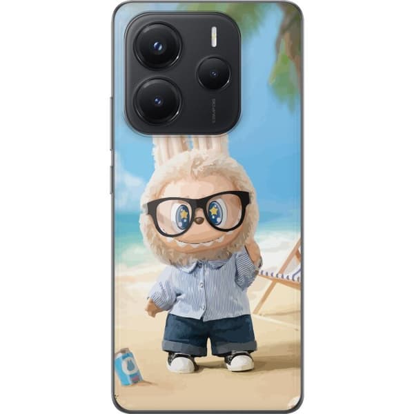 Xiaomi Redmi Note 14 Genomskinligt Skal Labubu Dark Dreams – Mörk mystisk design