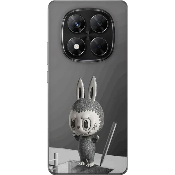 Xiaomi Redmi Note 14 Pro Läpinäkyvä kuori Pop Mart MEGA LABUBU LABUBU Sketch 1000%