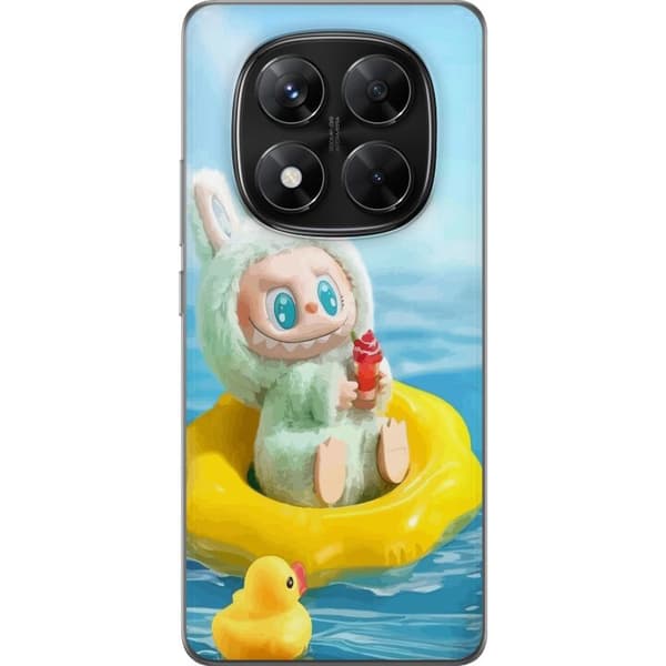 Xiaomi Redmi Note 14 Pro Gjennomsiktig deksel Labubu Stripe Attack - Striper møter monstre