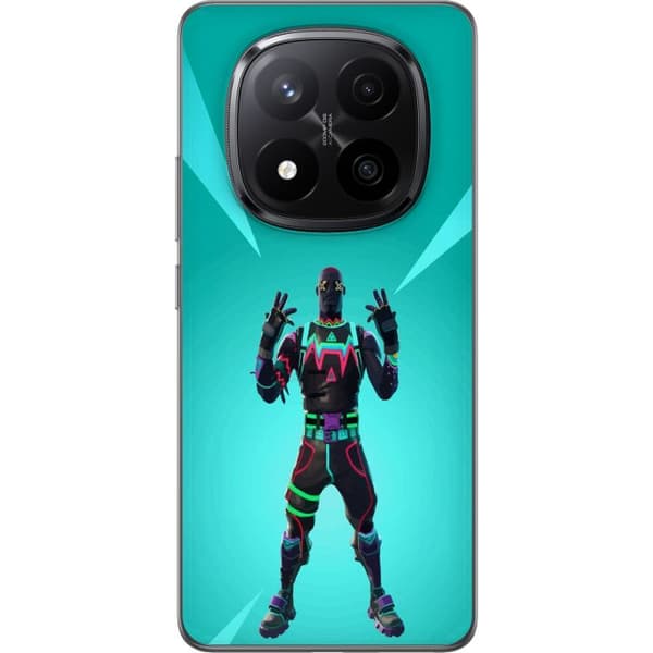 Xiaomi Redmi Note 14 Pro+ Gjennomsiktig deksel svart ridder fortnite