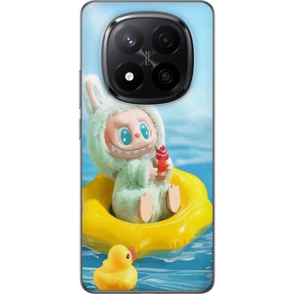 Xiaomi Redmi Note 14 Pro+ Genomskinligt Skal Labubu Stripe Attack – Ränder möter monster