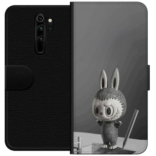 Xiaomi Redmi Note 8 Pro Plånboksfodral Pop Mart MEGA LABUBU LABUBU Sketch 1000%