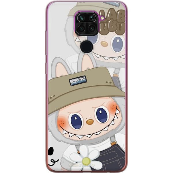 Xiaomi Redmi Note 9 Läpinäkyvä kuori Labubu Minimal Mood - Yksinkertainen ja tyylikäs hirviösuunnittelu