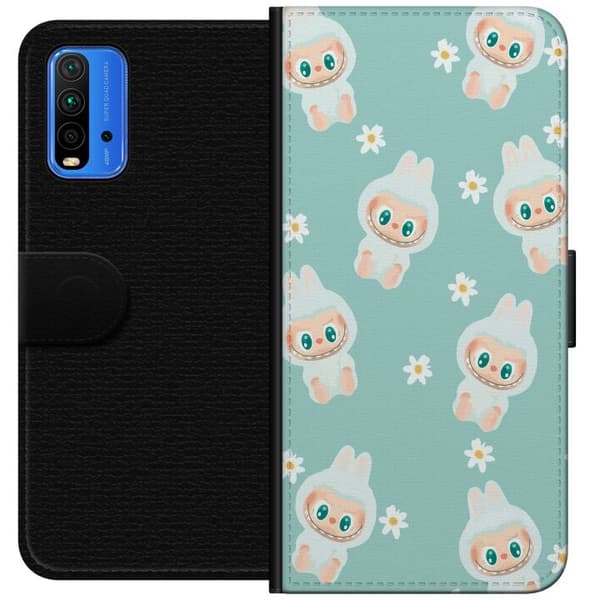 Xiaomi Redmi Note 9 4G Lompakkokotelo Labubu Candy Vibes