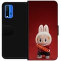 Pikkukuva 1 / 3: Xiaomi Redmi Note 9 4G Lompakkokotelo Pop Mart The Monsters Labubu Onnea Vinyl Nukke