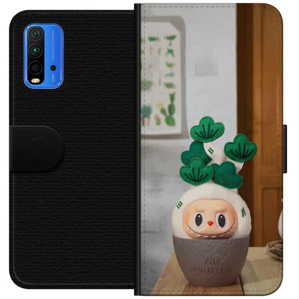 Xiaomi Redmi Note 9 4G Tegnebogsetui MONSTRENE Uduelige Planter