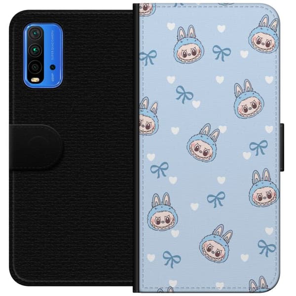 Xiaomi Redmi Note 9 4G Lompakkokotelo Labubu Tuli Henki