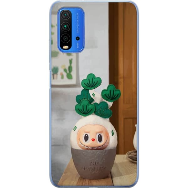 Xiaomi Redmi Note 9 4G Gennemsigtig cover MONSTRENE Uduelige Planter