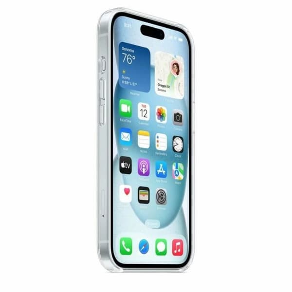 Puhelinsuoja Apple Läpinäkyvä Apple iPhone 15