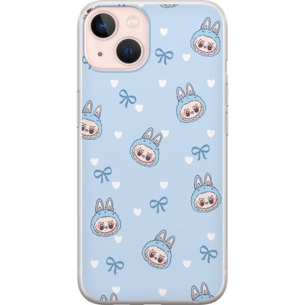 Apple iPhone 13 mini Gennemsigtig cover Labubu Ildånd