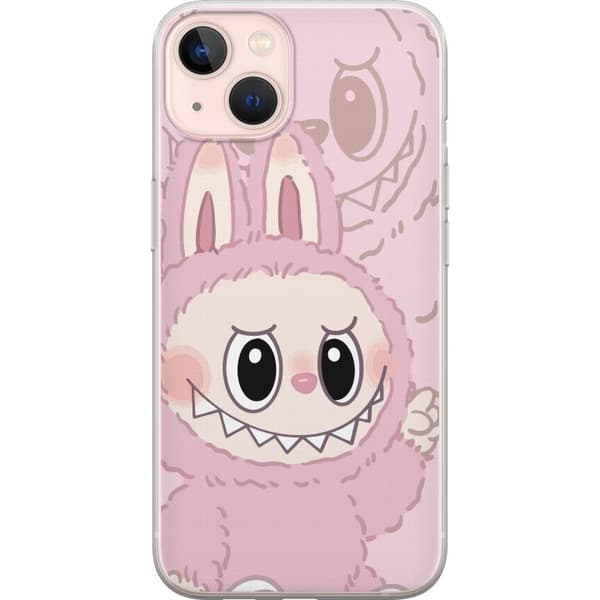 Apple iPhone 13 mini Gennemsigtig cover Labubu Floral Freak