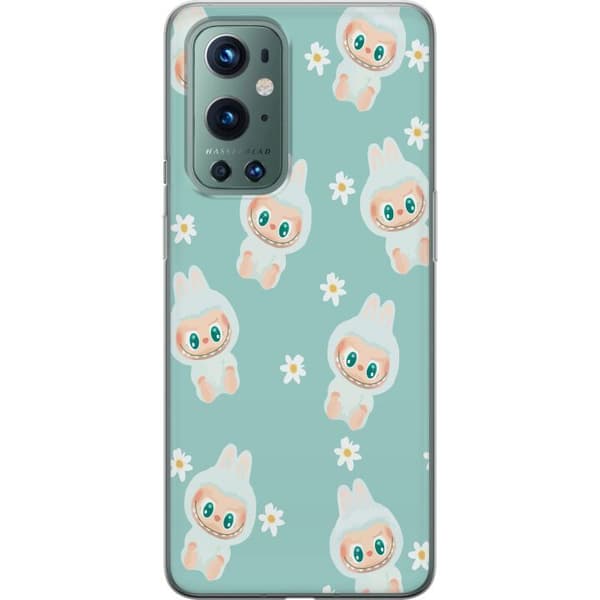 OnePlus 9 Pro Genomskinligt Skal Labubu Candy Vibes – Söt och färgglad monsterstil