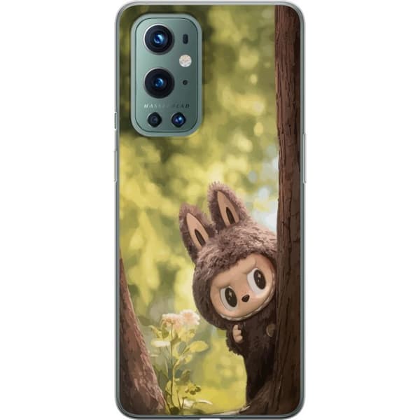 OnePlus 9 Pro Genomskinligt Skal Labubu Graffiti Vibes – Gatukonst i monsterform