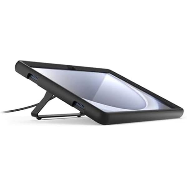 Säkert stöd - COMPULOCKS - Galaxy Tab A9+ - 11 tum - Gummi - Svart