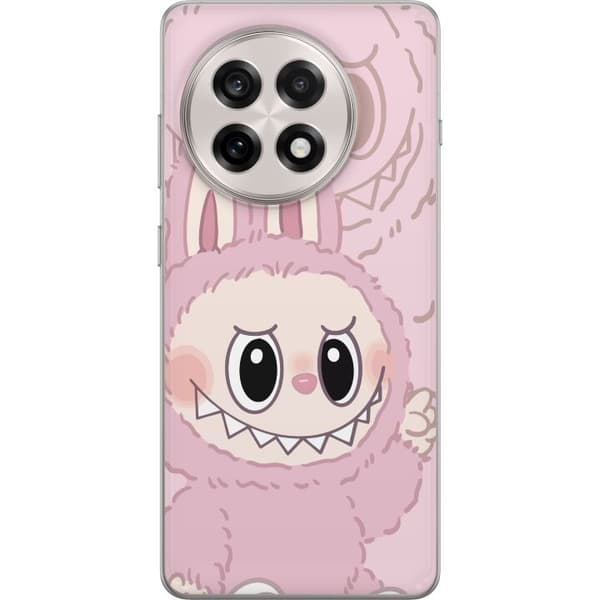 OnePlus 13R Gjennomsiktig deksel Labubu Floral Freak