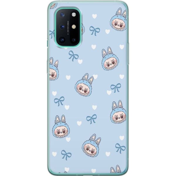 OnePlus 8T Läpinäkyvä kuori Labubu Tuli Henki