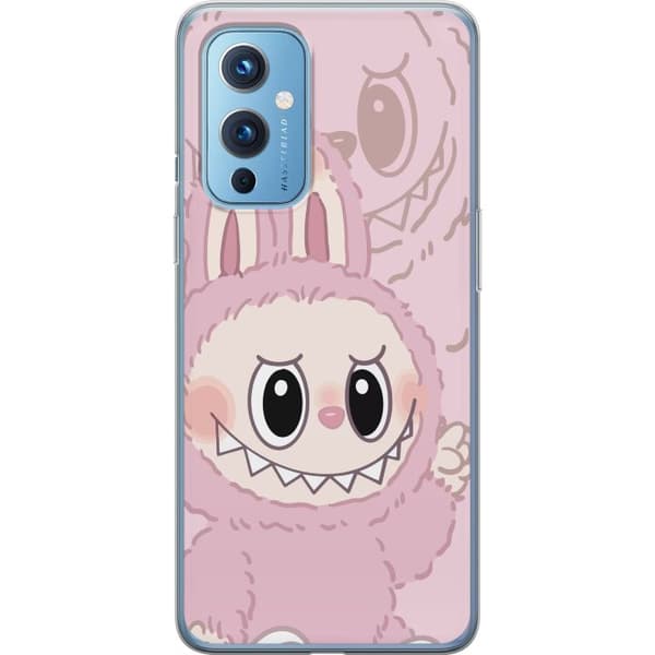 OnePlus 9 Gjennomsiktig deksel Labubu Floral Freak
