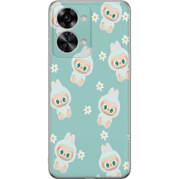 OnePlus Nord 2T Gennemsigtig cover Labubu Candy Vibes