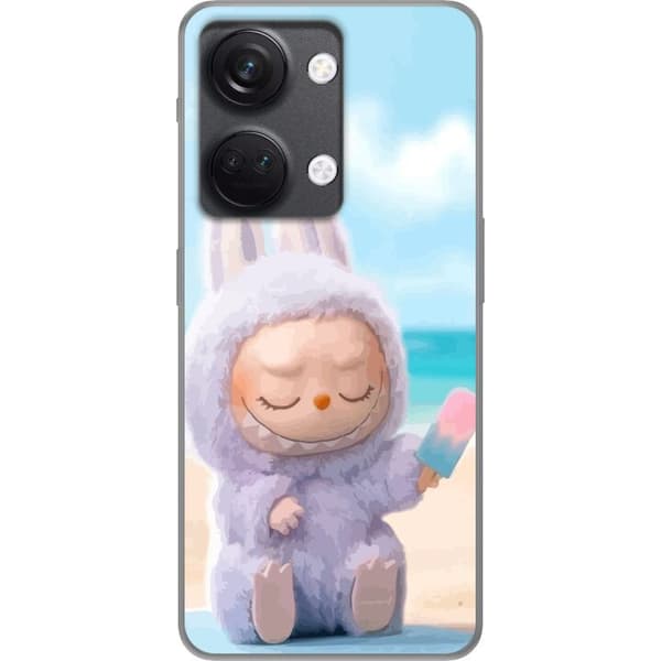 OnePlus Nord 3 Gjennomsiktig deksel Labubu Pink Stemning
