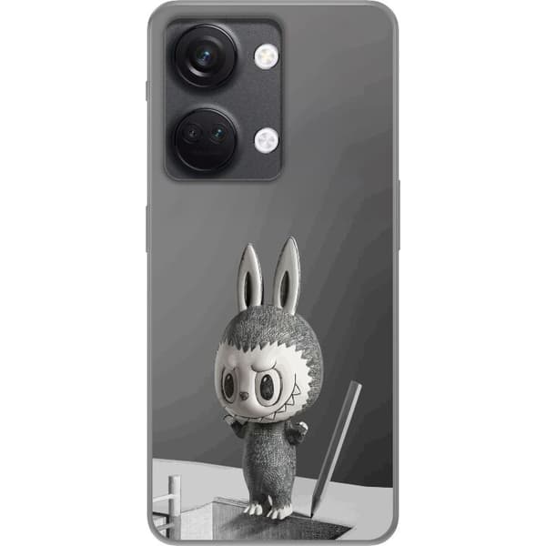 OnePlus Nord 3 Gjennomsiktig deksel Pop Mart MEGA LABUBU LABUBU Sketch 1000%