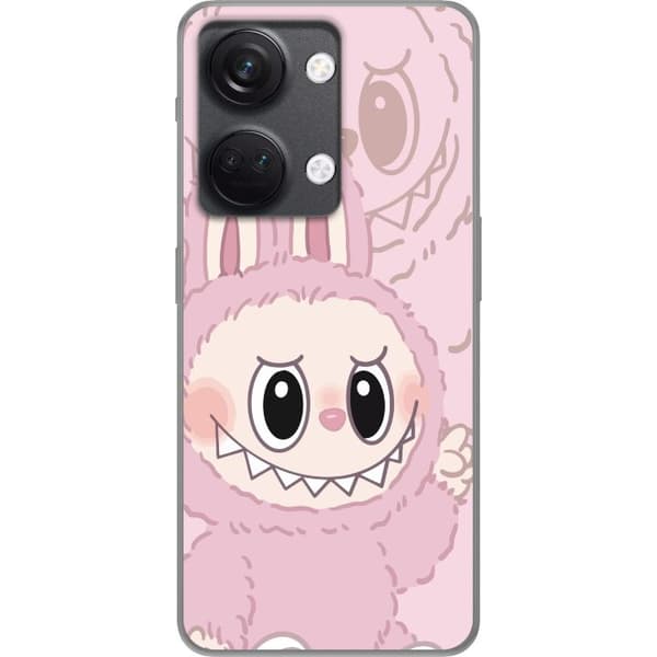 OnePlus Nord 3 Gennemsigtig cover Labubu Floral Freak