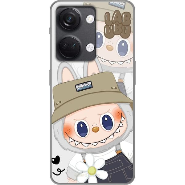 OnePlus Nord 3 Gjennomsiktig deksel Labubu Minimal Mood - Enkel og stilig monsterdesign