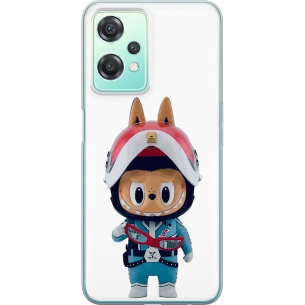 OnePlus Nord CE 2 Lite 5G Gjennomsiktig deksel How2work Labubu Monstrene x Ultraman Blue Figur