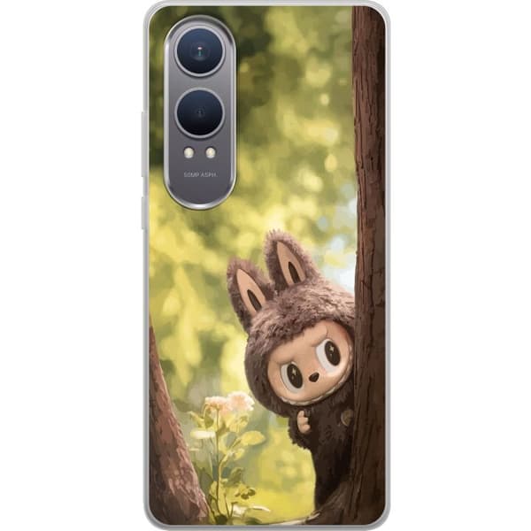 OnePlus Nord CE4 Lite Läpinäkyvä kuori Labubu Graffiti Vibes – Katutaide hirviömuodossa