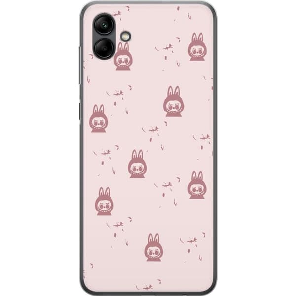 Samsung Galaxy A05 Gjennomsiktig deksel Labubu Neon Pop - Neonfarget pop art monster